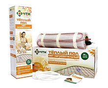 Теплый пол под плитку двухжильный ЧТК МНД-150-2,0-300 2,0м2 (0,5 х4,0м) 300Вт картинка 